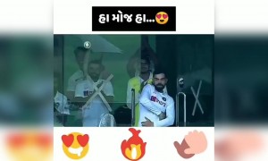 ગુજરાતના સાવજની મોજ ચાલુ મેચે જાડેજાએ બેટથી કરી તલવાર બાજી