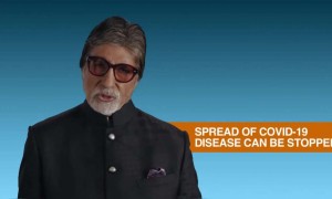 મહાનાયક અમિતાબ બચ્ચને કોરોના પ્રત્યે જાગરૂક રહેવા કરી અપીલ