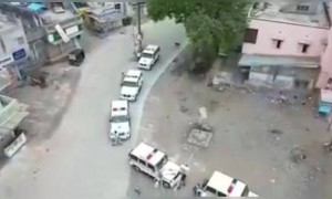 અમરેલી પોલીસ દ્વારા લોક ડાઉનની ચુસ્ત અમલવારી કરાવવા માટે ડ્રોન દ્વારા લોકો ઉપર નજર રખાશે