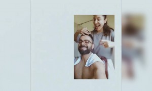 જુઓ લોક ડાઉન દરમિયાન અનુષ્કા અને વિરાટ કઇ રીતે સમય પસાર, વિડિઓ થયો વાયરલ