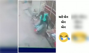 પપ્પાની પરી એક્ટિવા સાથે લઈને ઉડી