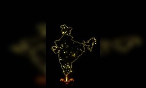 કોરોના રૂપી અંધકારને ભગાવવા સમગ્ર દેશ એ સાથે મળી પ્રગટાવ્યા દીપક