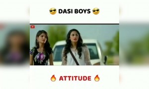 દેશી છોરાનો એટીટ્યુટ