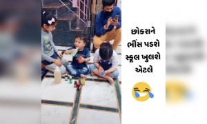 કોરોના ની દવા શોધતો આ બાળક
