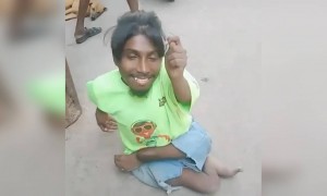 ગમેતેવી પરિસ્થિતિમાં પણ ખુશ રહી શકાય, એનું ઉદાહરણ