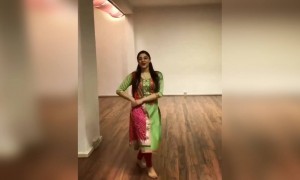 અંબર સરિયાં ગીત પાર ગજબનો ડાન્સ