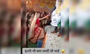 બવ ઉતાવળ છે ભાઈને