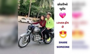 ખાલી છોકરા જ નહિ ઘણી છોકરીઓનું પણ ફેવરિટ હોય છે બુલેટ