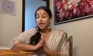 વિદ્યા બાલનને વીડીયો શેર કરી જણાવ્યું કઈ રીતે ઘરે જ બનાવી શકો છો માસ્ક