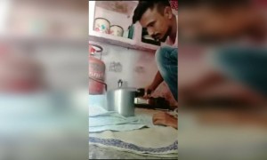 કપડા ઈસ્ત્રી કરવાનો જુગાડ