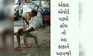 એક આદ એવોર્ડ પડ્યો હોય વધારાનો તો આ ભાઈને પણ આપો