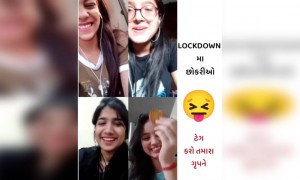 લોકડાઉંન માં છોકરીઓ
