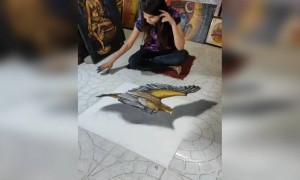 3D રંગોળી