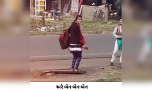 પપ્પાની પરી કરી રહી છે ઉડવાની કોશિશ