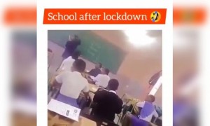 લોકડાઉંન ખુલ્યા પછી સ્કૂલની હાલત કાઇક આવી હશે