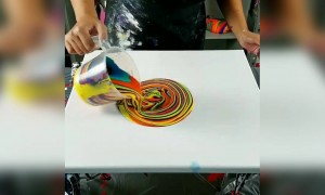 આરીતે પણ તમે બનાવી શકો છો ઍબ્સ્ટ્રેક પેઇન્ટિંગ