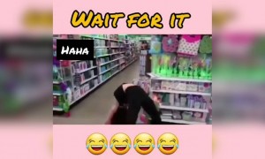 જ્યારે યુવતિએ સુપર માર્કેટમાં ભૂત બની ગ્રાહકોને ડરાવ્યા