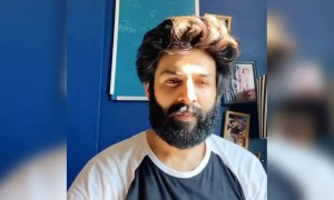 કાર્તિક આર્યને શેર કર્યો મજેદાર રમુજી વિડિઓ