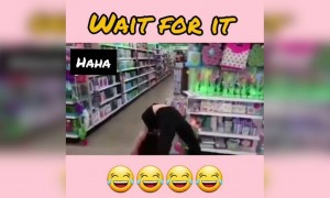 જ્યારે યુવતિએ સુપર માર્કેટમાં ભૂત બની ગ્રાહકોને ડરાવ્યા