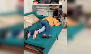 મજાક મજાક માં પડી ગઈ લાત